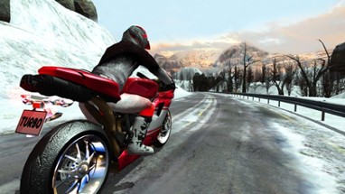 Bike Rider - Frozen Highway Rally Race Free Image