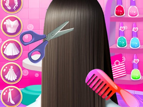 Hair Salon Dress Up Girl Game Cover
