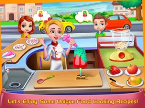 Healthy Food Truck Cooking Image