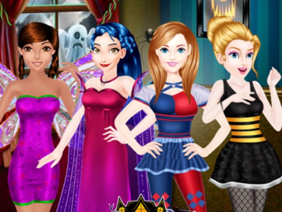 Royal Halloween Party Dress Up Game Cover