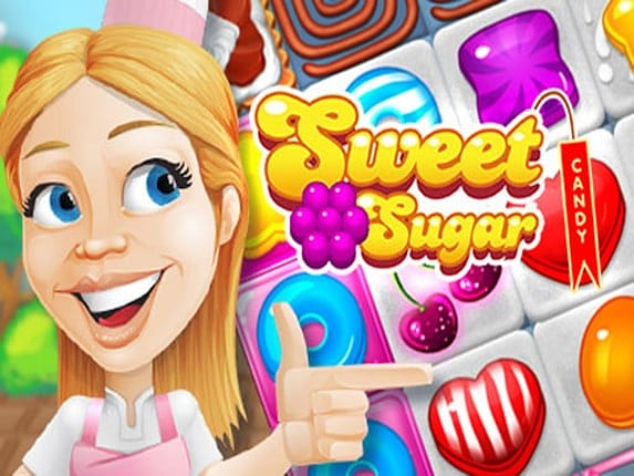 Candy Sweet Sugar - Match 3 Game Cover