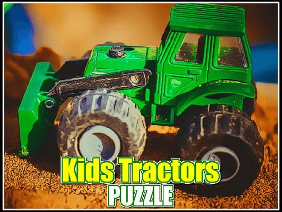 Kids Tractors Puzzle Game Cover