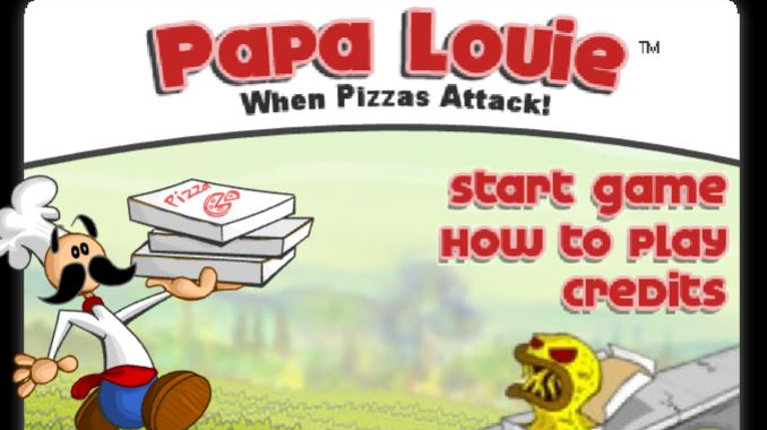 Papa Louie: When Pizzas Attack Game Cover
