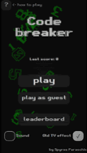 Code breaker Image