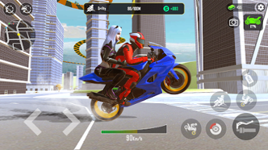 GT Moto Stunt 3D: Driving Game Image