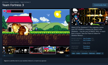 Super Benbo Quest: TURBO DELUXE on STEAM Image