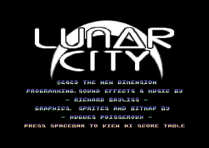 Lunar City [Commodore 64] Image