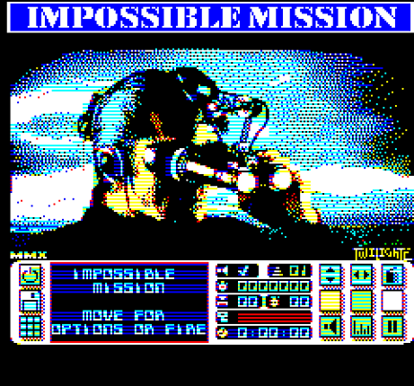 Impossible Mission (Oric) Game Cover