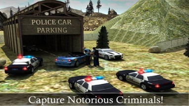 Off-Road Police Car Driver Chase: Real Driving &amp; Action Shooting Game Image