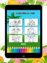 Monkey Coloring Book: Learn to olor and draw a monkey, gorilla and more Image