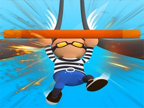 Roof Run Rails Man - railing challenge Game online Image