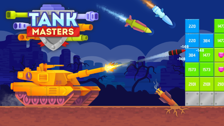 Tank Masters - Idle Tanks Game Cover