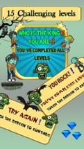 Zombies vs Bats - Rock Climbing Game Image