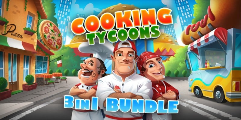 Cooking Tycoons 3-in-1 Game Cover