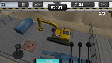 Excavator Quarry Simulator Mania - Claw, Skid, &amp; Steer Backhoes &amp; Bulldozers Image