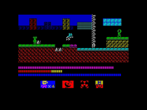 Batmanolo contra el ataque mutante a Lloricatown - ZX Spectrum 48k Image