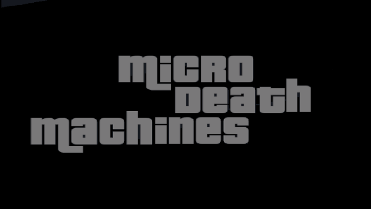 Micro Death Machines Game Cover