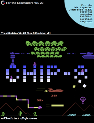 The VIC-20 +16k Chip-8 emulator Game Cover