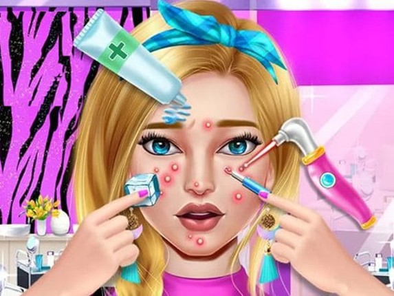 Pimple Treatment Makeover Salon Game Cover