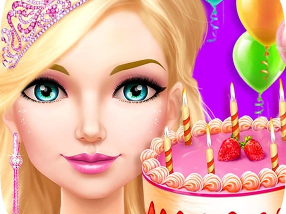 Princess Birthday Bash Salon Game Cover