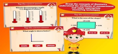 Fireman Grade 3 Learning Games Image