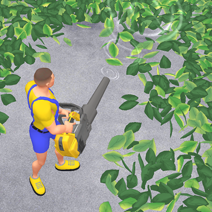 Leaf Blower—City Cleaning Game Game Cover