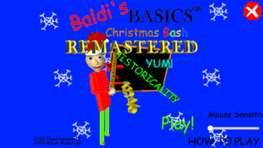 Baldi's Basics Christmas Bash Remastered Image