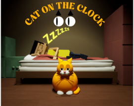 Cat on the clock- Under construction Image