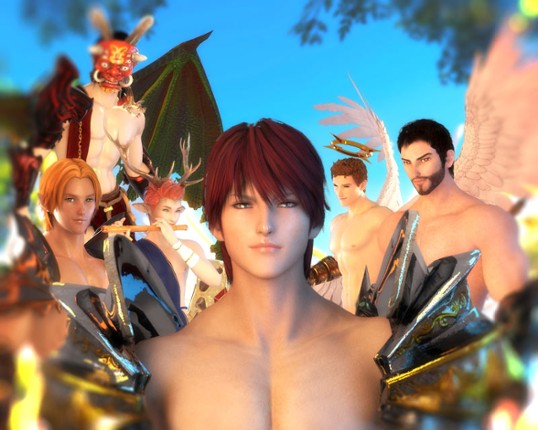 Rise of the Celestial Knight - Gay Game Game Cover