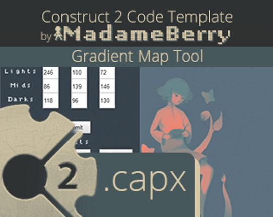 Gradient Map for Construct 2 Game Cover