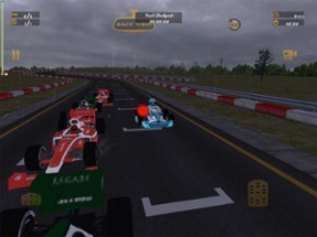 Kart VS Formula Sports Car Race Image