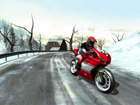 Bike Rider - Frozen Highway Rally Race Free Image