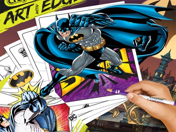Coloring Book for Batman Game Cover
