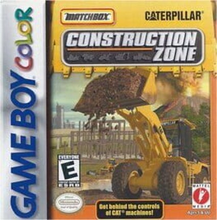 Matchbox Caterpillar Construction Zone Game Cover