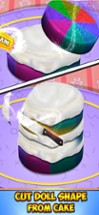 Rainbow Doll Cake Maker Image