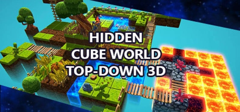 Hidden Cube World Top-Down 3D Game Cover