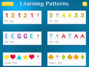 Learning Patterns - Pattern &amp; Logic Game for Kids Image