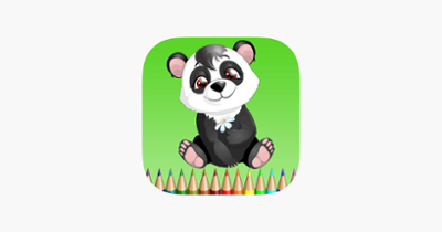 Panda Bear Coloring Book: Learn to Color a Panda, Koala and Polar Bear, Free Games for Children Image
