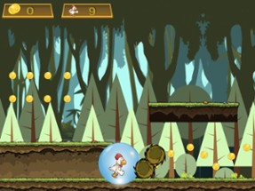 Brave Chicken Run - The Hero Runner To Grab Golds Game Image