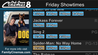 Cinema Showtimes Image