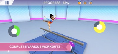 Gymnastics Training 3D: Master Image