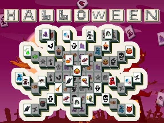 Halloween Mahjong Deluxe 2020 Game Cover