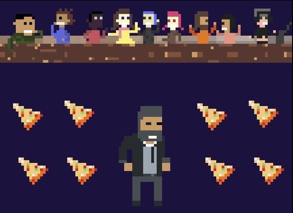 Pizza time and Game jam Game Cover