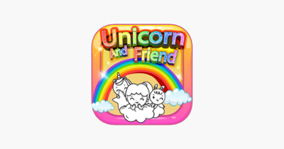 Unicorn And Friend Color Book Image