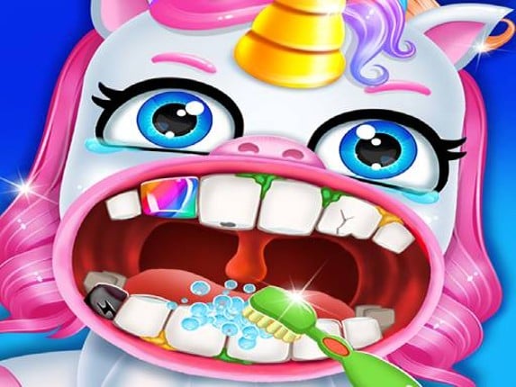 Unicorn Dentist Game Cover