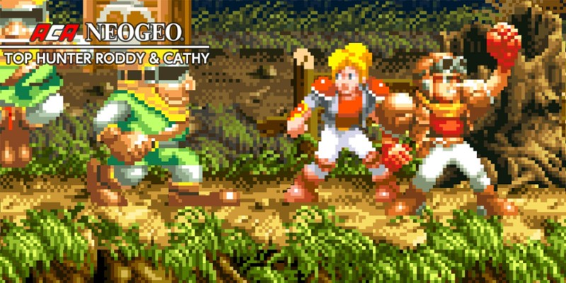 ACA NEOGEO TOP HUNTER RODDY & CATHY Game Cover