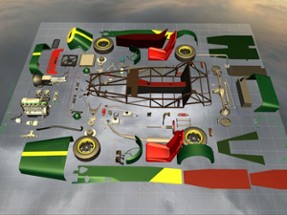 Car Disassembly 3D Image