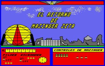 Mazinger Z versión Atari ST (STOS) 1989-1991 Image