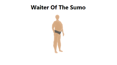 Waiter Of The Sumo Image