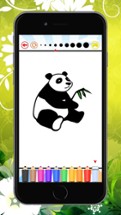 Panda Bear Coloring Book: Learn to Color a Panda, Koala and Polar Bear, Free Games for Children Image